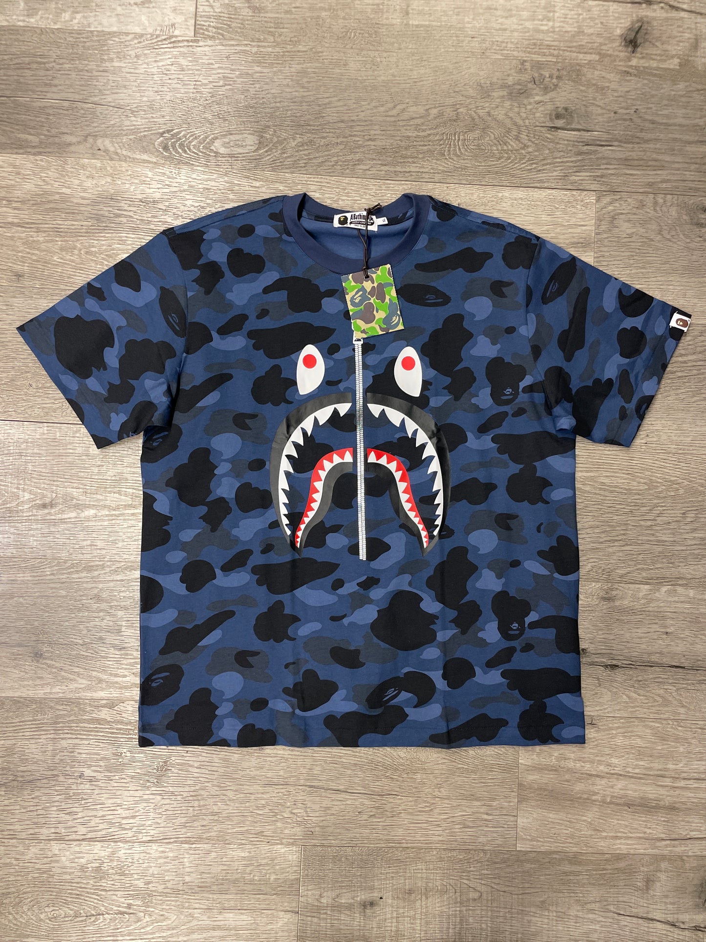 Bape Blue Camo Tee