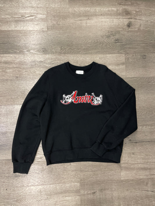 Amiri Sweater Black/Red Skull