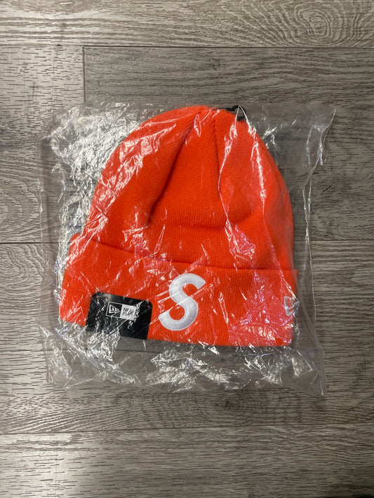 Supreme S Logo Beanie Orange