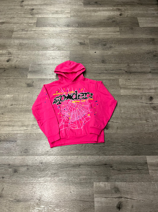 Sp5der P*NK Hood Pink