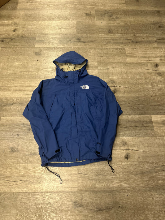 North Face Rain Jacket Navy Blue