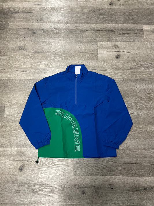 Supreme Corner Arc Half Zip Blue/Green