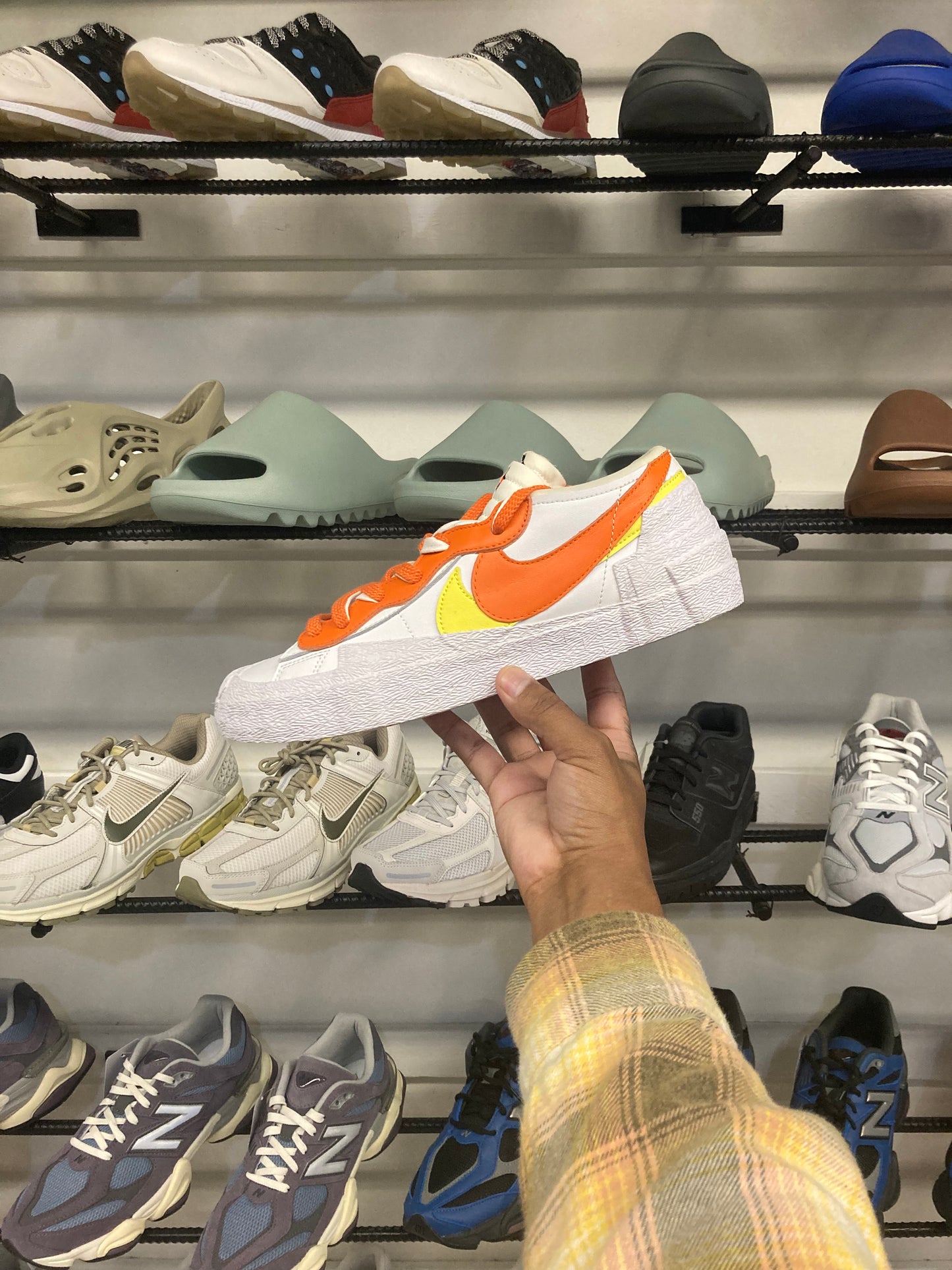 Sacai Blazer Low Magma Orange