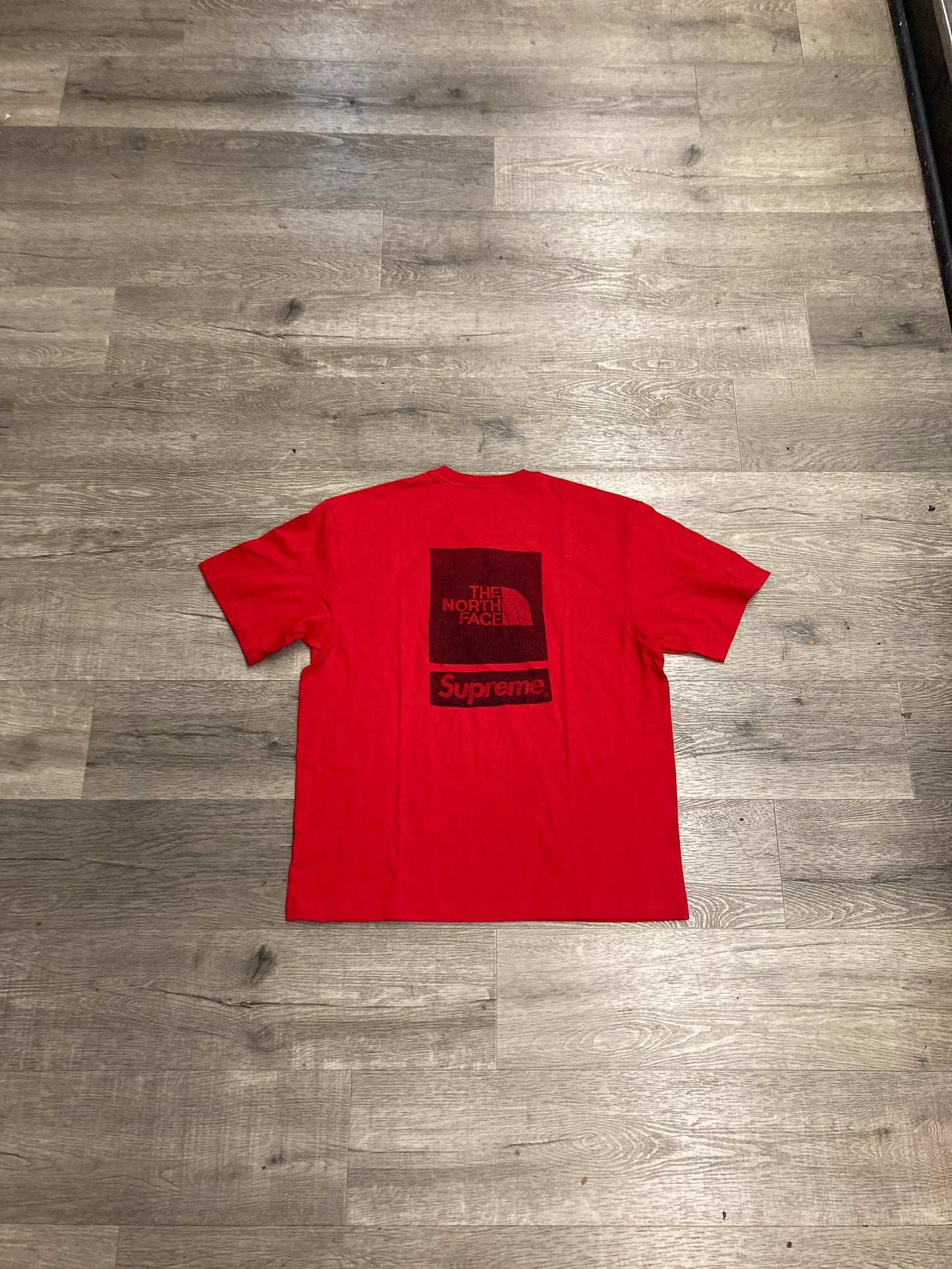 Supreme The North Face Tee Red