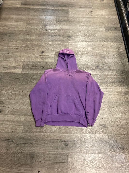 Warren Lotas Distressed Hood Purple