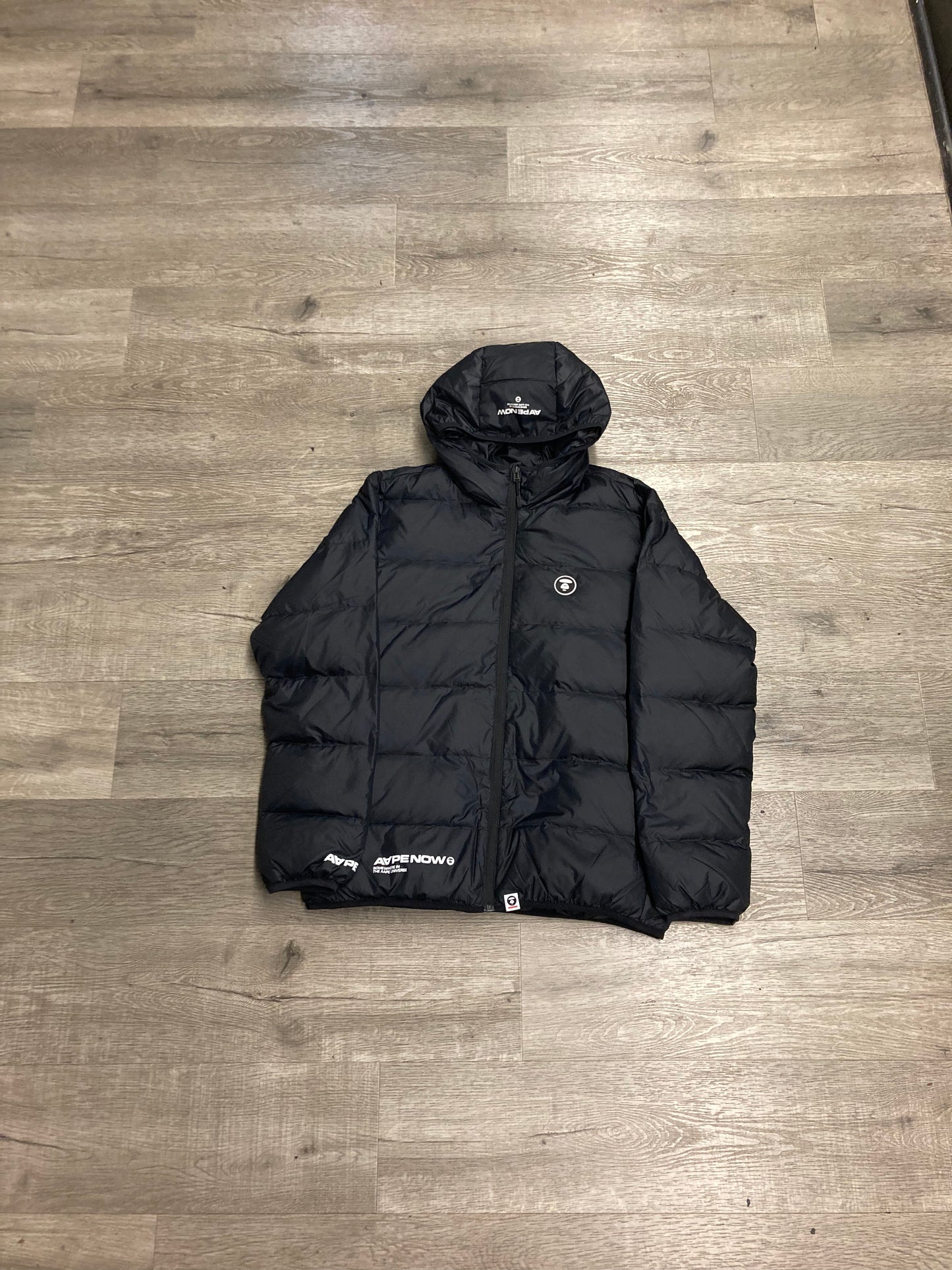 Aape Puffer Jacket Black