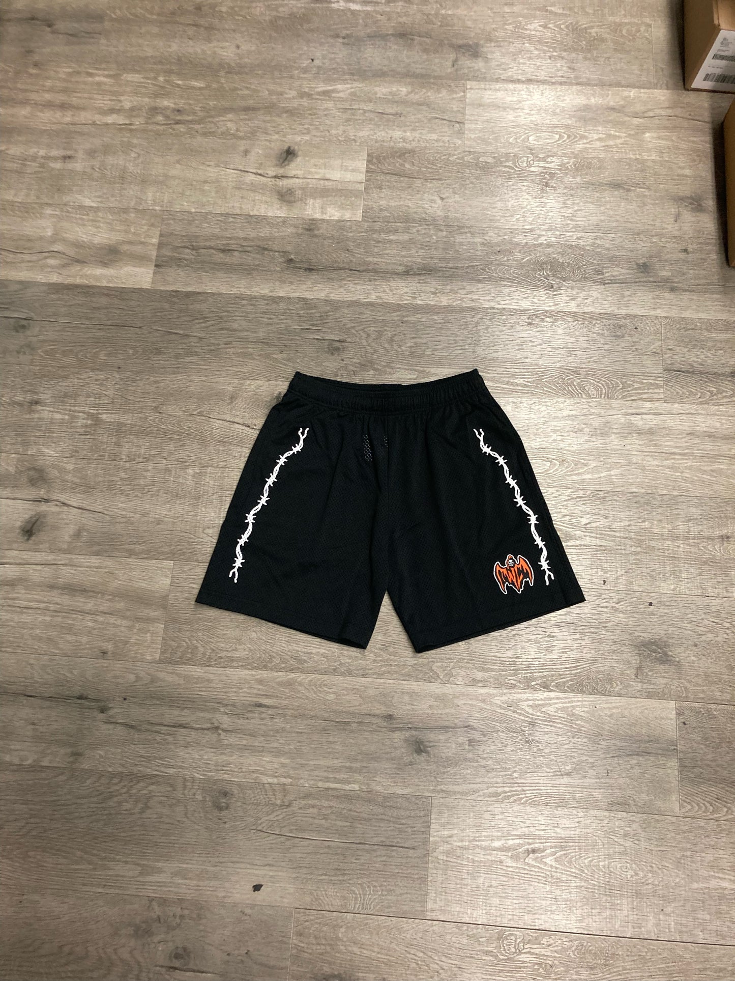 Warren Lotas Bat Shorts Black