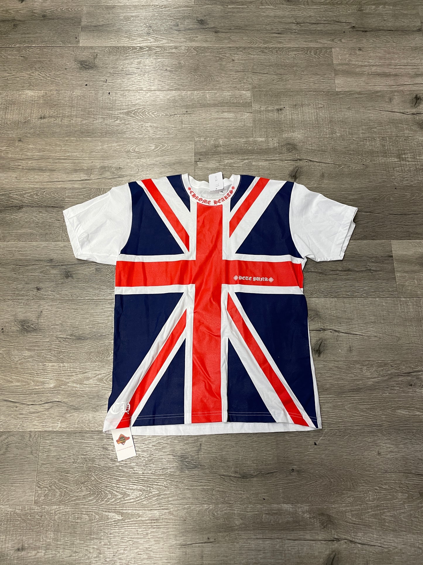 Chrome Hearts/Purple Skull/Foti Union Jack Tee