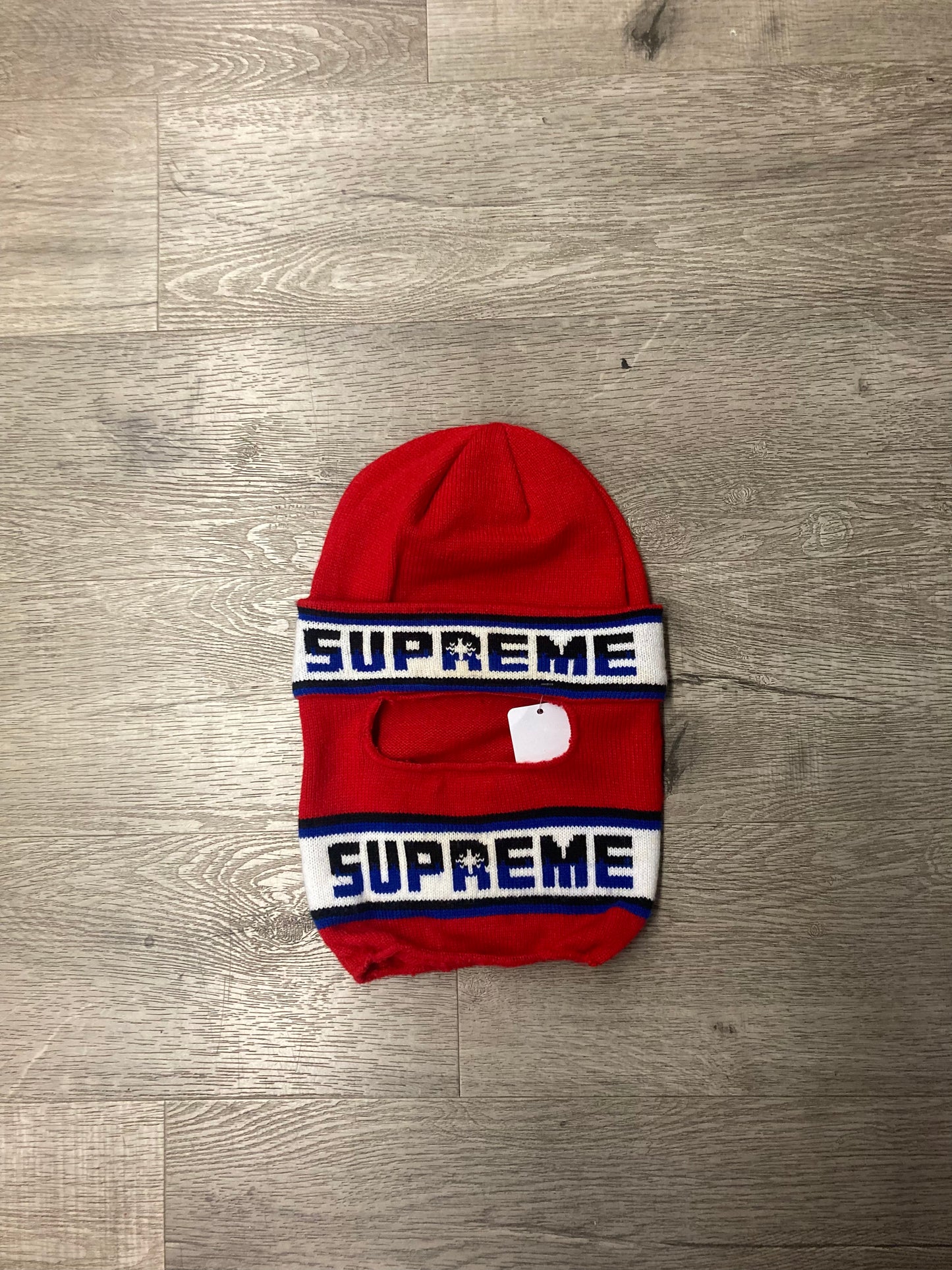 Supreme Beanie Facemask Red