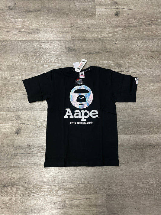 Aape Holographic Logo Tee