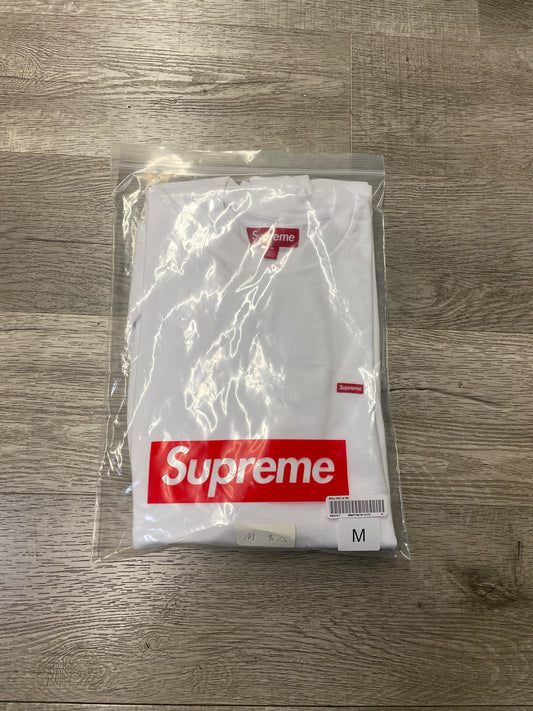 Supreme Small Box Logo Longsleeve White