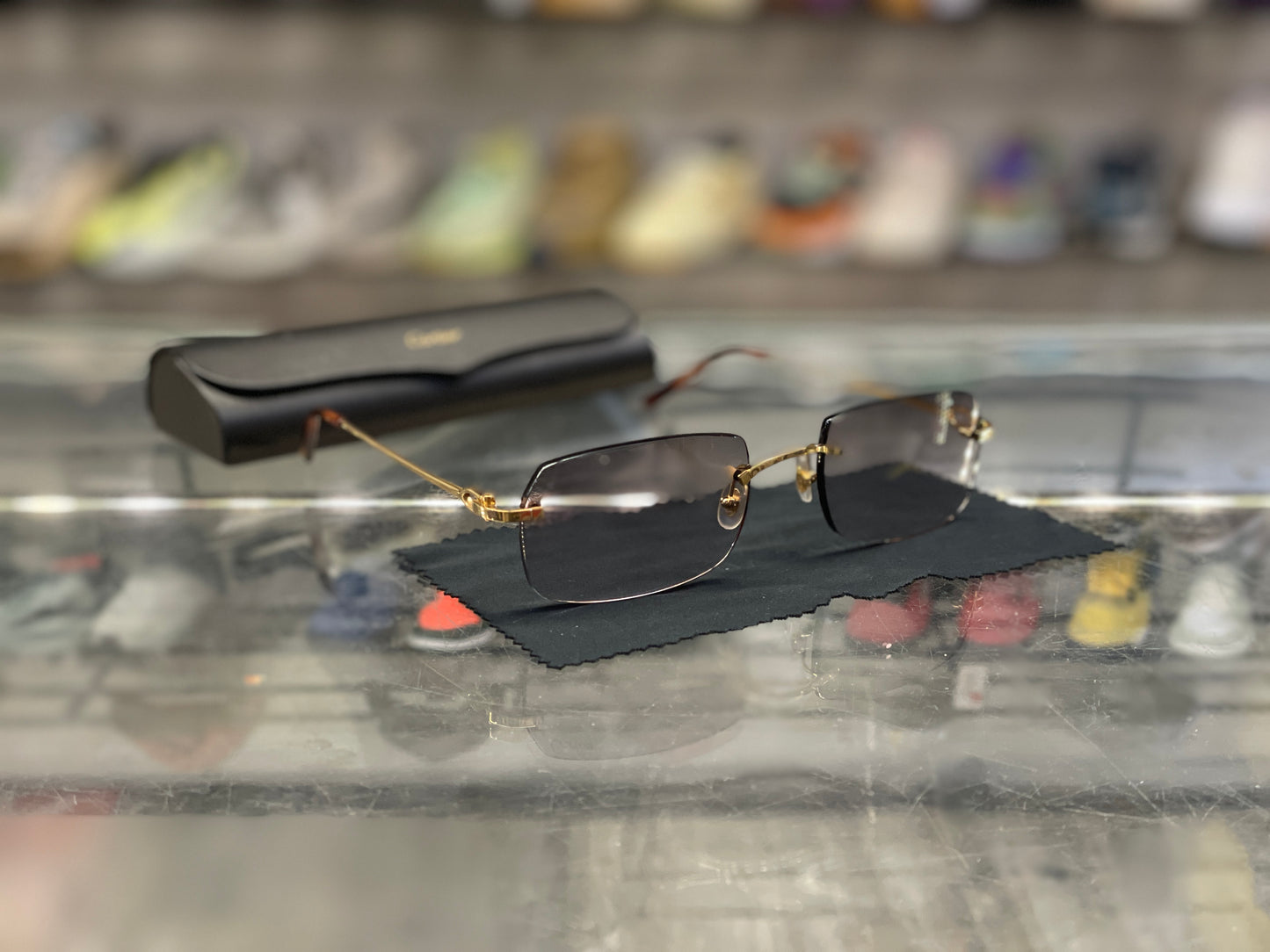 Cartier Wire Frame Sunglasses