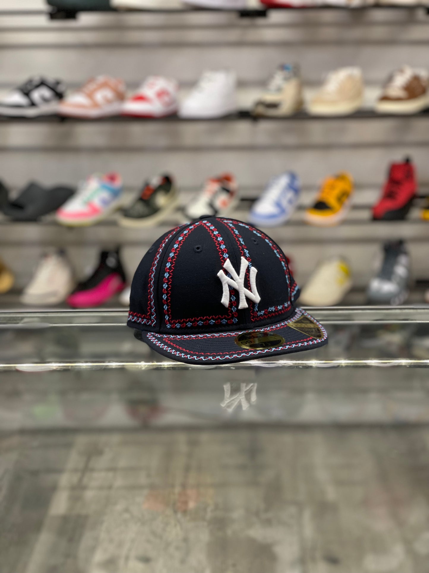 Yankees Kith Fitted Navy