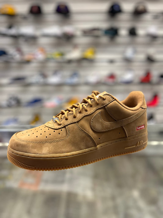 Supreme Nike Air Force 1 Wheat